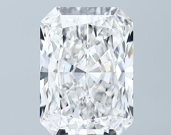 Lab-Grown 3.81 Carat Radiant Cut Diamond color F Clarity VVS1 With GIA Certificate, precious stones, engagement diamonds