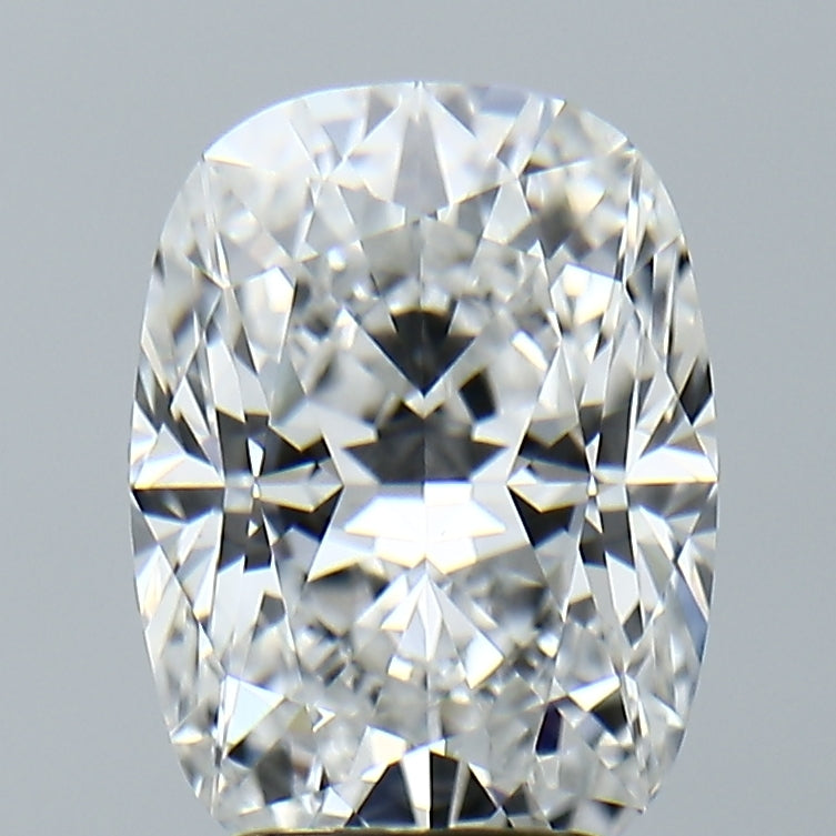 Lab-Grown 3.23 Carat Cushion Brilliant Diamond color D Clarity VVS2, precious stones, engagement diamonds