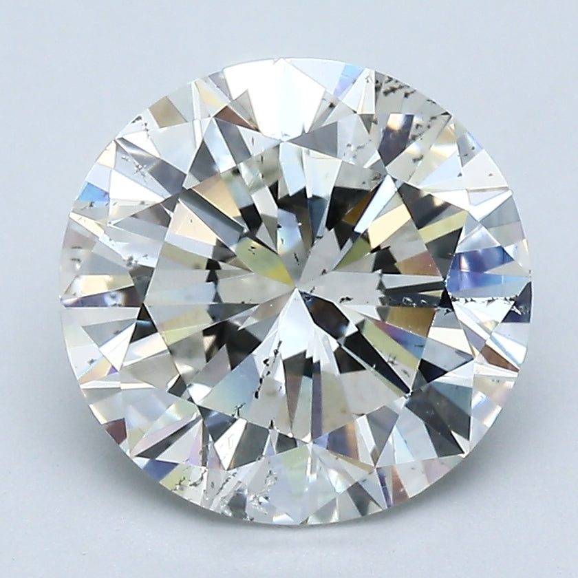3.22 Carat Round Brilliant Diamond G-SI2 Loose GIA Natural, natural diamonds, precious stones, engagement diamonds