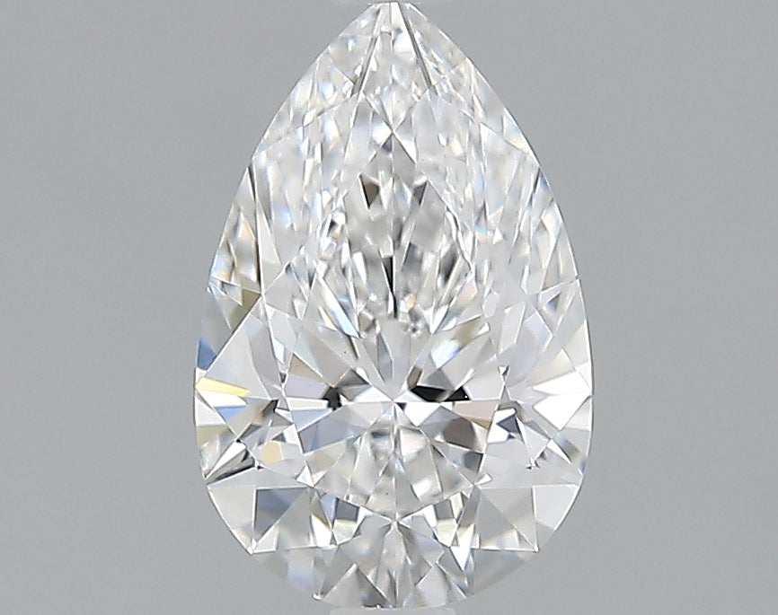 Lab-Grown 1.03 Carat Pear Shape Diamond color E Clarity VVS2, precious stones, engagement diamonds