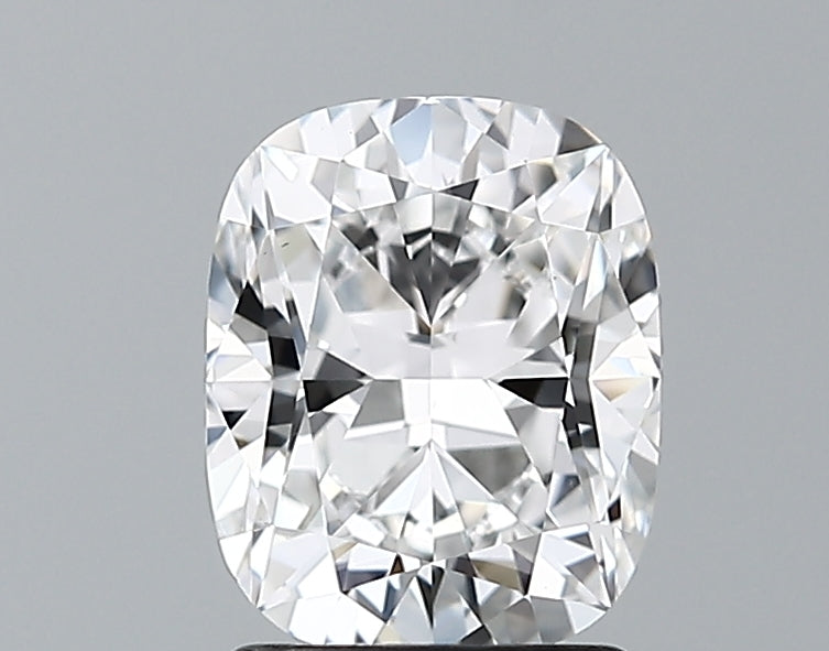 Lab-Grown 1.53 Carat Cushion Modified Brilliant Cut Diamond color D Clarity VS1 With GIA Certificate, precious stones, engagement diamonds
