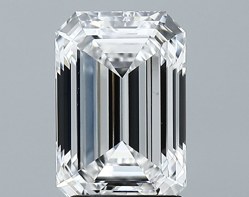 Lab-Grown 2.72 Carat Emerald Cut Diamond color D Clarity VS1 With GIA Certificate, precious stones, engagement diamonds