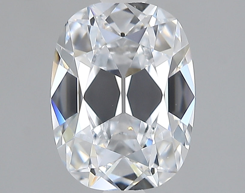 Lab-Grown 1.50 Carat Antique Cushion Cut Diamond color D Clarity VVS1, precious stones, engagement diamonds
