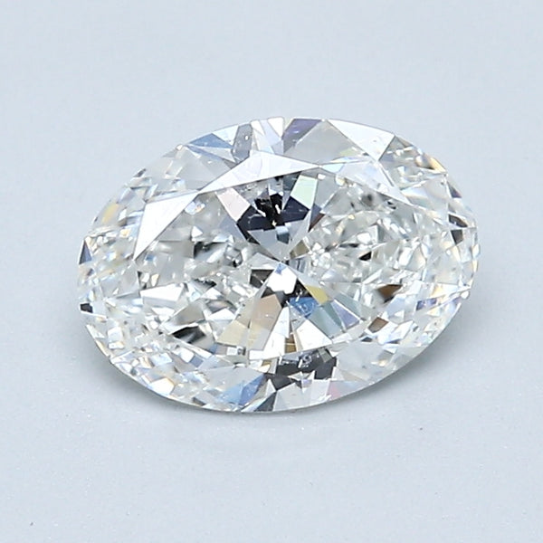 1.00 Carat Oval Shape Natural Mined Diamond F Color SI2 Clarity With GIA Certificate, natural diamonds, precious stones, engagement diamonds