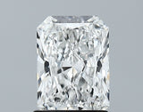 Lab-Grown 1.31 Carat Radiant Cut Diamond color E Clarity VVS1 With GIA Certificate, precious stones, engagement diamonds