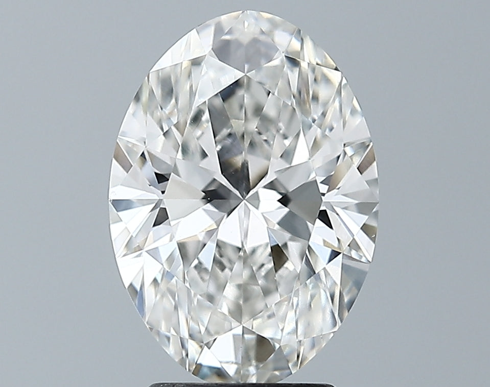 Lab-Grown 2.77 Carat Oval Shape Diamond color G Clarity VS2 With GIA Certificate, precious stones, engagement diamonds