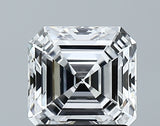 Lab-Grown 1.52 Carat Asscher Cut Diamond color D Clarity VVS1 With GIA Certificate, precious stones, engagement diamonds