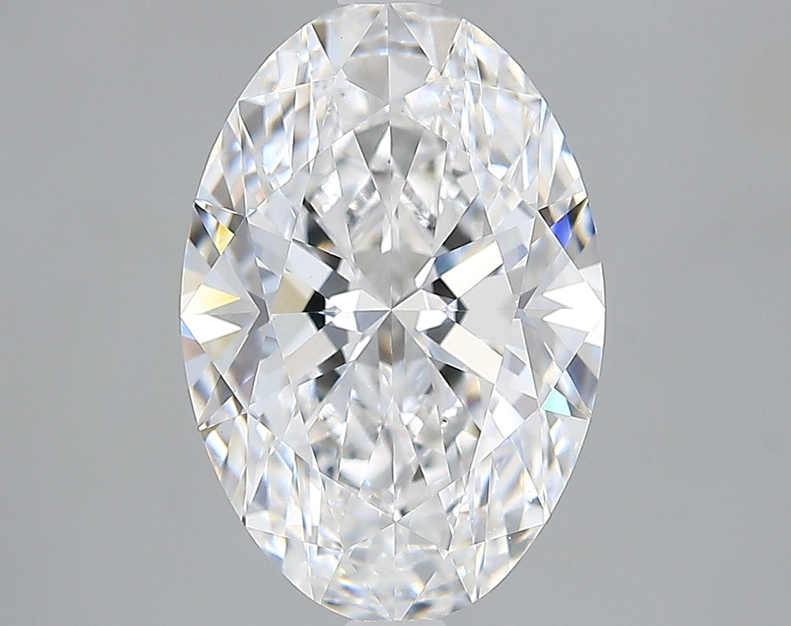 Lab-Grown 2.59 Carat Oval Shape Diamond color D Clarity VS1, precious stones, engagement diamonds