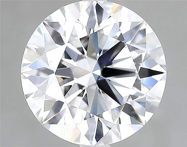 Lab-Grown 2.74 Carat Round Brilliant Diamond color D Clarity VS1, precious stones, engagement diamonds