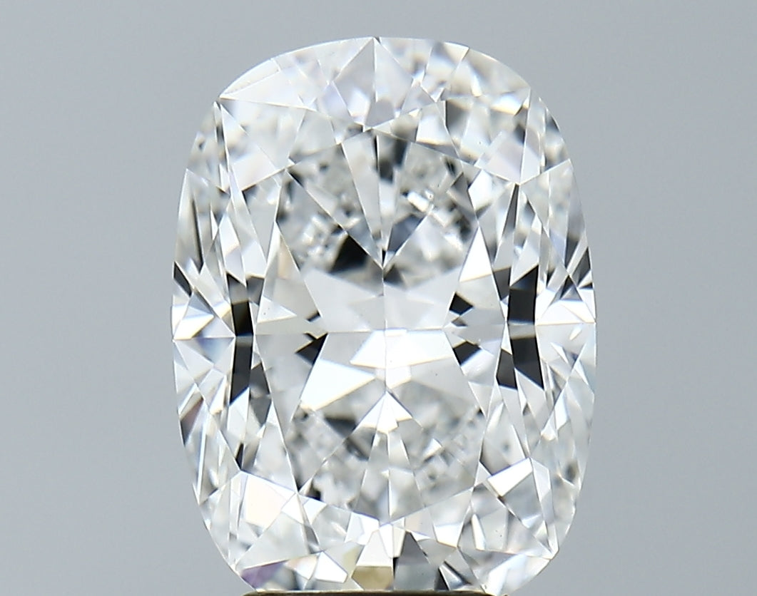 Lab-Grown 4.62 Carat Cushion Brilliant Diamond color E Clarity VVS2, precious stones, engagement diamonds