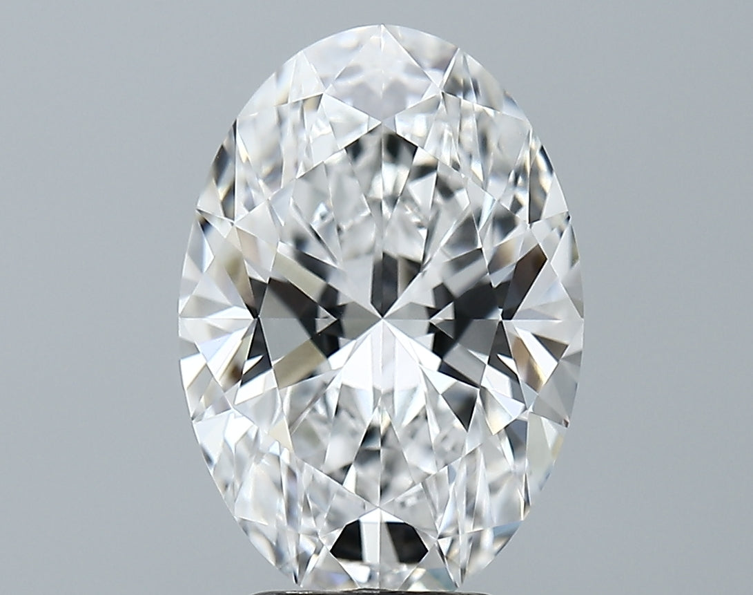 Lab-Grown 3.80 Carat Oval Shape Diamond color D Clarity VVS2 With GIA Certificate, precious stones, engagement diamonds