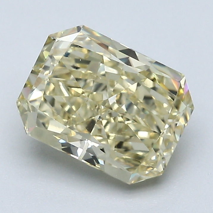 1.65 Carat Radiant Cut Natural Mined Diamond Fancy Yellow Brown Color VVS1 Clarity With GIA Certificate, natural diamonds, precious stones, engagement diamonds