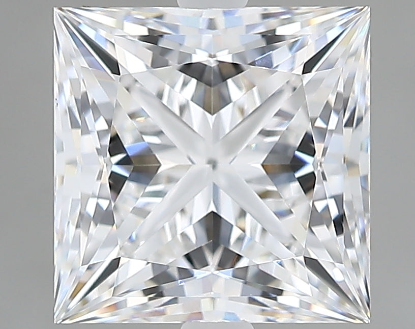 Lab-Grown 3.05 Carat Princess Cut Diamond color D Clarity VVS2 With GIA Certificate, precious stones, engagement diamonds