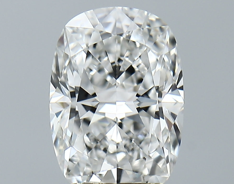 Lab-Grown 3.01 Carat Cushion Brilliant Diamond color E Clarity VVS2, precious stones, engagement diamonds