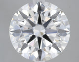 Lab-Grown 4.23 Carat Round Brilliant Diamond color D Clarity VS2 With GIA Certificate, precious stones, engagement diamonds