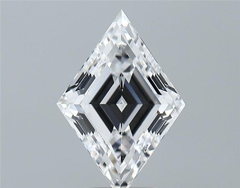 Lab-Grown 2.14 Carat Lozenge Step Cut Diamond color D Clarity VS1 With GIA Certificate, precious stones, engagement diamonds