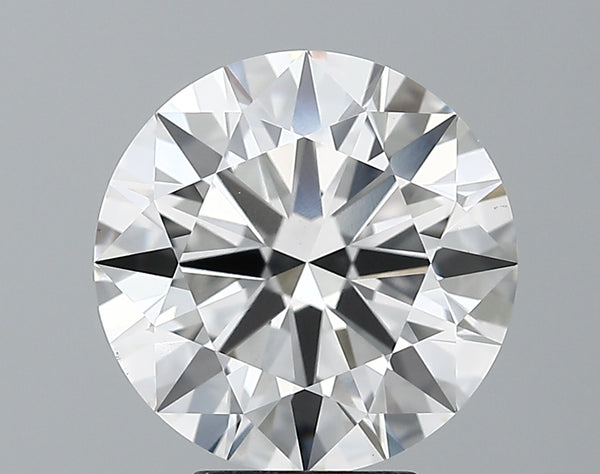 Lab-Grown 4.02 Carat Round Brilliant Diamond color F Clarity VS1 With GIA Certificate, precious stones, engagement diamonds