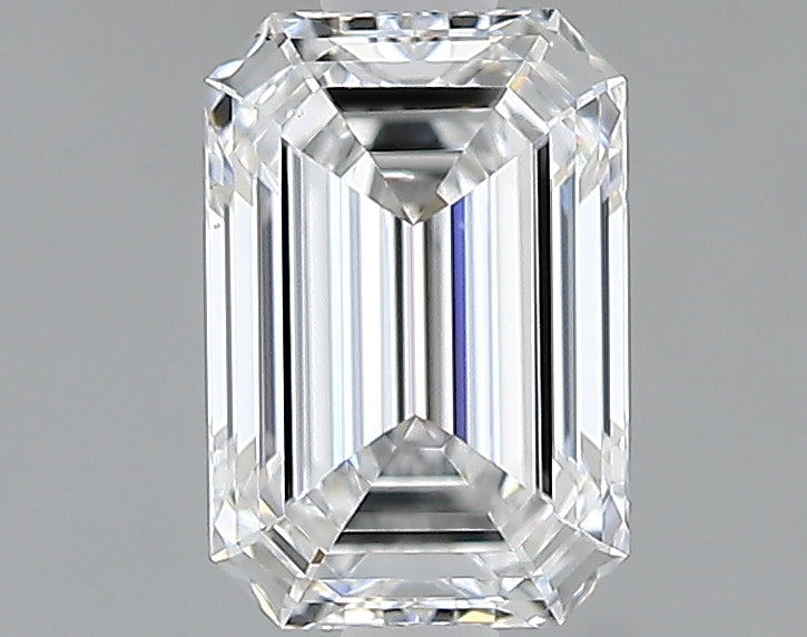 Lab-Grown 1.00 Carat Emerald Cut Diamond color D Clarity IF, precious stones, engagement diamonds