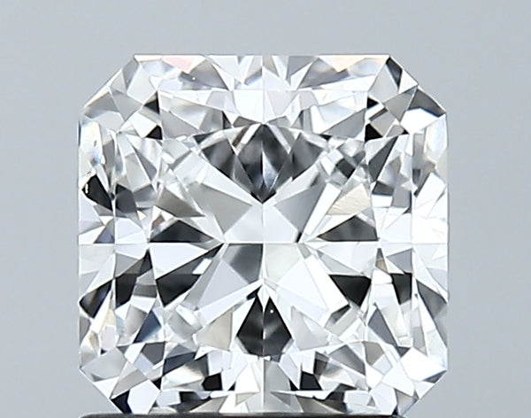 Lab-Grown 1.50 Carat Square Radiant Cut Diamond color E Clarity VVS1 With GIA Certificate, precious stones, engagement diamonds