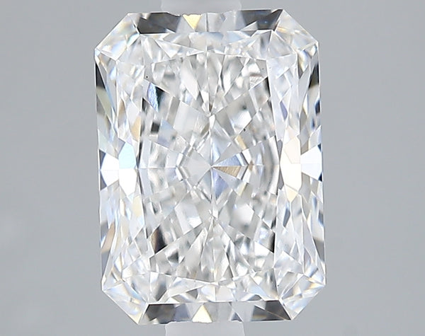 Lab-Grown 2.09 Carat Radiant Cut Diamond color E Clarity VS1 With GIA Certificate, precious stones, engagement diamonds