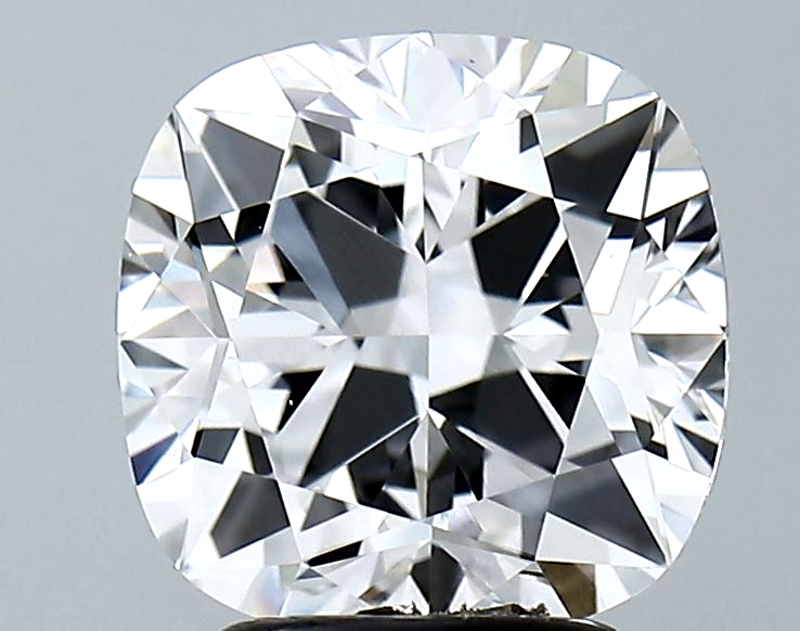 Lab-Grown 2.75 Carat Square Cushion Cut Diamond color D Clarity VVS2 With GIA Certificate, precious stones, engagement diamonds