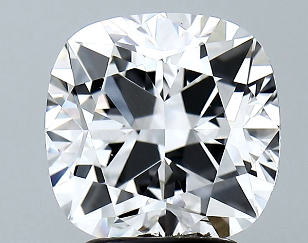 Lab-Grown 2.75 Carat Square Cushion Cut Diamond color D Clarity VVS2 With GIA Certificate, precious stones, engagement diamonds