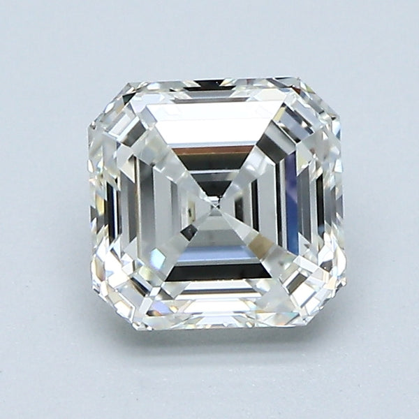 1.23 Carat Asscher Cut Natural Mined Diamond I Color VS2 Clarity With GIA Certificate, natural diamonds, precious stones, engagement diamonds
