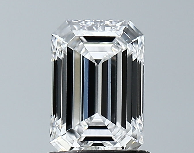 Lab-Grown 1.01 Carat Emerald Cut Diamond color D Clarity VS1 With GIA Certificate, precious stones, engagement diamonds