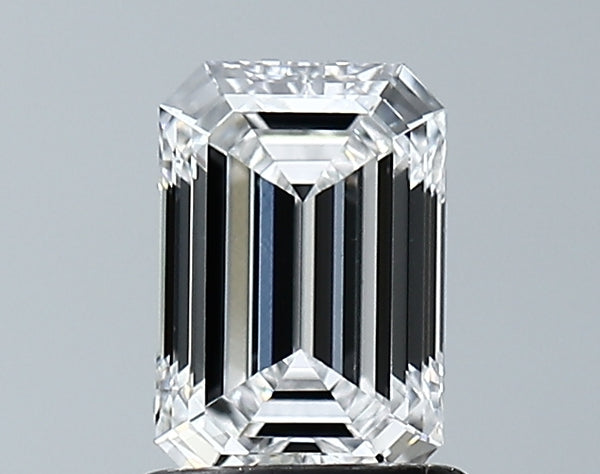 Lab-Grown 1.01 Carat Emerald Cut Diamond color D Clarity VS1 With GIA Certificate, precious stones, engagement diamonds