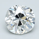 2.12 Carat Old Miner Cut Diamond color H Clarity SI2, natural diamonds, precious stones, engagement diamonds