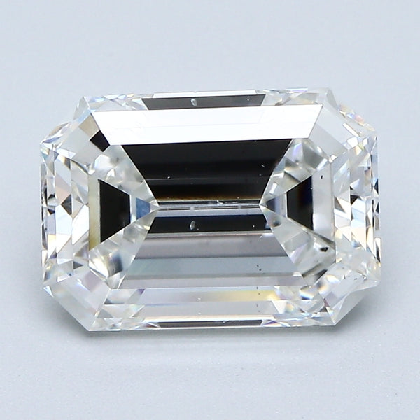 3.52 Carat Emerald Cut Natural Mined Diamond G Color SI1 Clarity With GIA Certificate, natural diamonds, precious stones, engagement diamonds