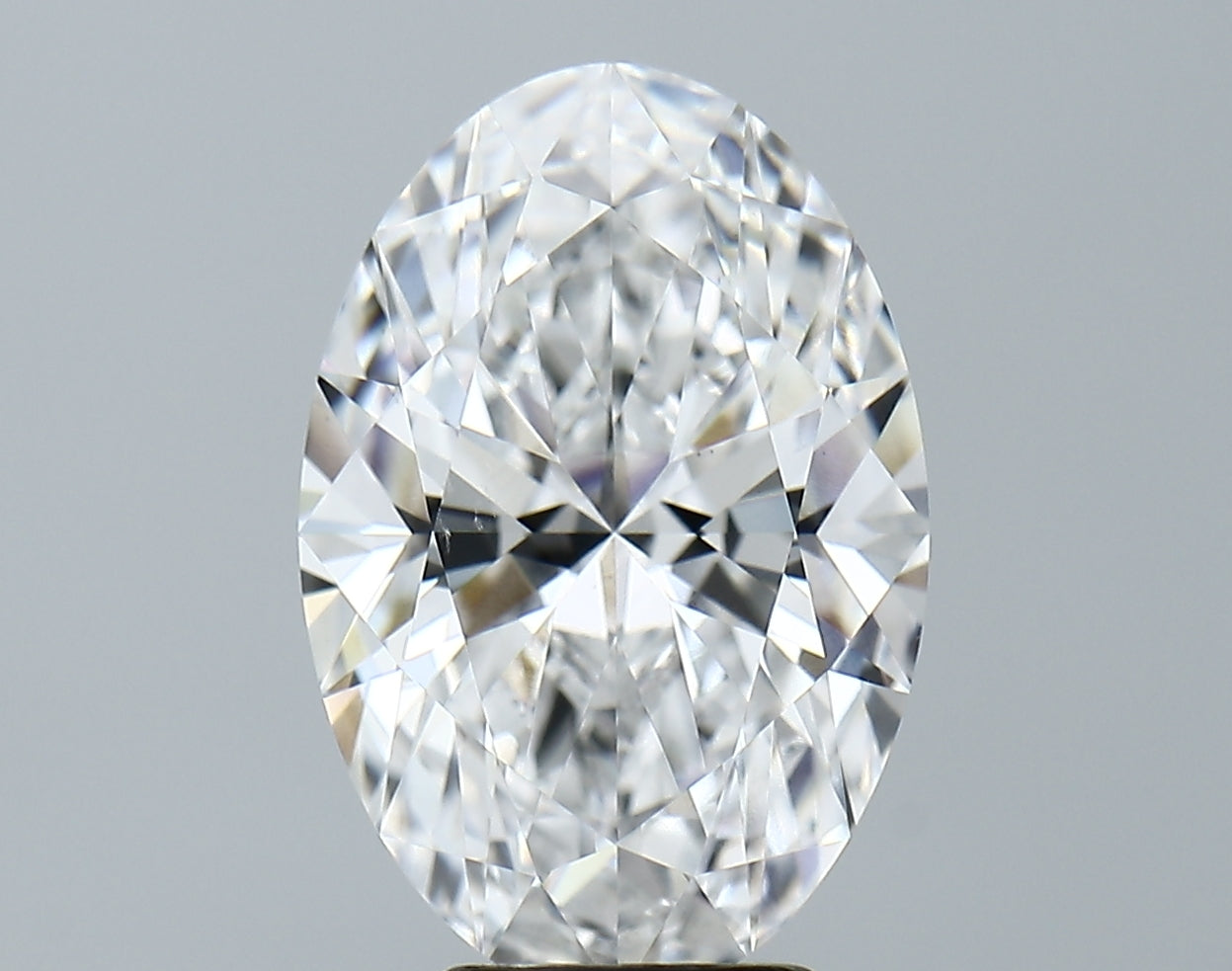 Lab-Grown 5.07 Carat Oval Shape Diamond color E Clarity VS1, precious stones, engagement diamonds