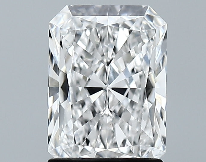 Lab-Grown 1.58 Carat Radiant Cut Diamond color D Clarity VVS2 With GIA Certificate, precious stones, engagement diamonds