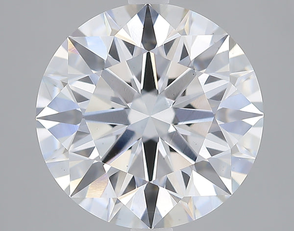 Lab-Grown 6.21 Carat Round Brilliant Diamond color F Clarity VS2 With GIA Certificate, precious stones, engagement diamonds