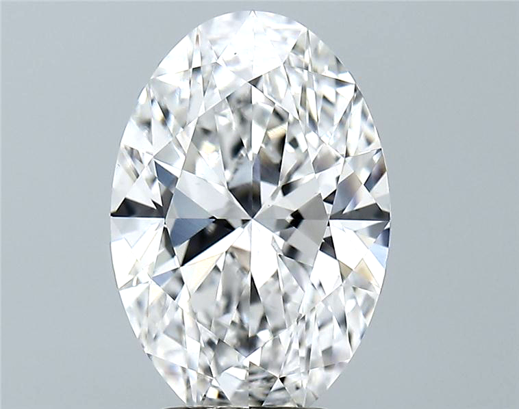 Lab-Grown 3.12 Carat Oval Shape Diamond color E Clarity VVS2, precious stones, engagement diamonds