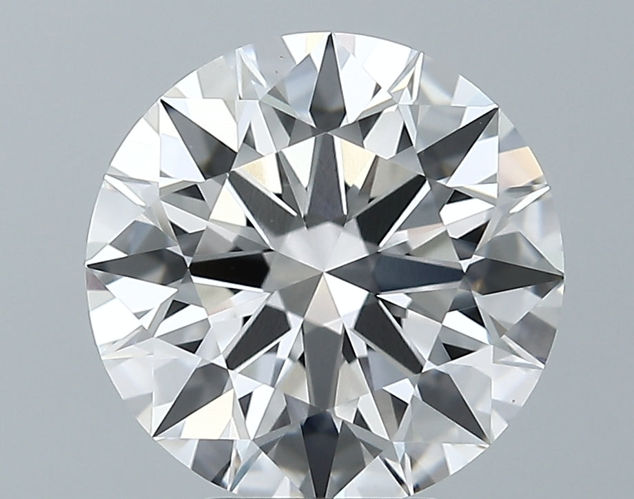 Lab-Grown 4.41 Carat Round Brilliant Diamond color E Clarity VVS2 With GIA Certificate, precious stones, engagement diamonds