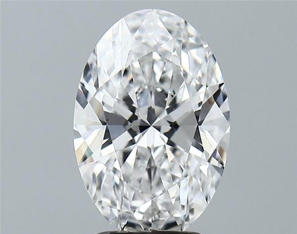 Lab-Grown 2.82 Carat Oval Shape Diamond color E Clarity VVS2 With GIA Certificate, precious stones, engagement diamonds