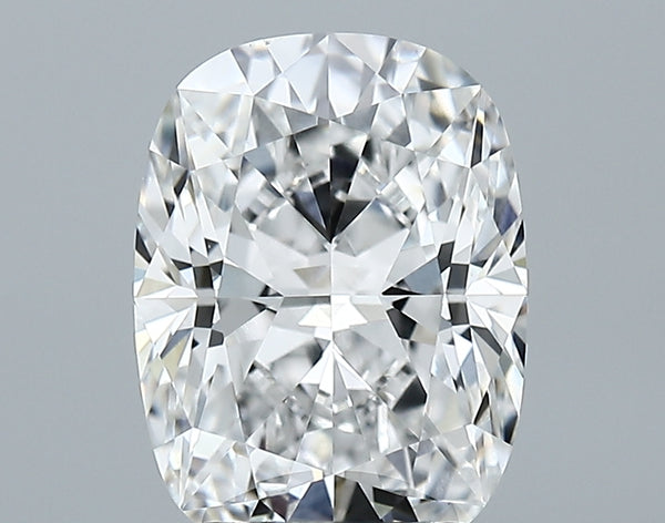 Lab-Grown 3.12 Carat Cushion Brilliant Diamond color E Clarity VS1 With GIA Certificate, precious stones, engagement diamonds