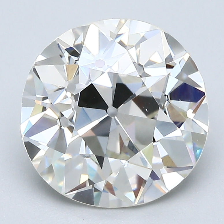 2.73 Carat Old European Cut Diamond color J Clarity VS2, natural diamonds, precious stones, engagement diamonds