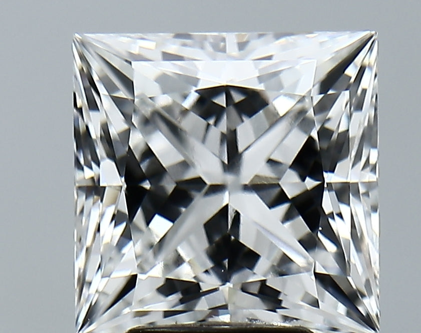 Lab-Grown 4.59 Carat Princess Cut Diamond color E Clarity VVS1, precious stones, engagement diamonds