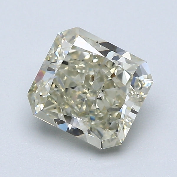 1.19 Carat Radiant Cut Natural Mined Diamond Fancy Light Brownish Greenish Yellow Color VVS2 Clarity With GIA Certificate, natural diamonds, precious stones, engagement diamonds