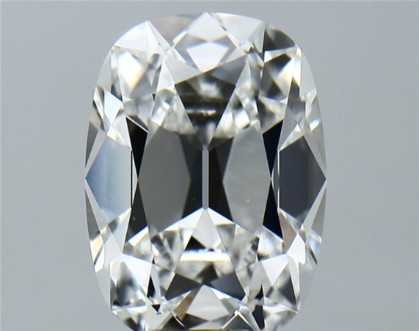 Lab-Grown 7.31 Carat Antique Cushion Cut Diamond color E Clarity VVS2, precious stones, engagement diamonds
