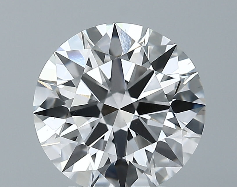 Lab-Grown 2.72 Carat Round Brilliant Diamond color E Clarity VS2 With GIA Certificate, precious stones, engagement diamonds