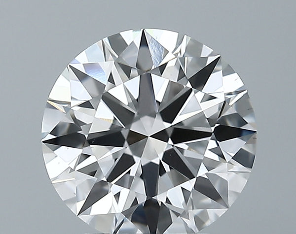 Lab-Grown 2.72 Carat Round Brilliant Diamond color E Clarity VS2 With GIA Certificate, precious stones, engagement diamonds