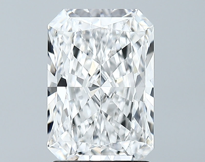 Lab-Grown 2.07 Carat Radiant Cut Diamond color D Clarity VVS2 With GIA Certificate, precious stones, engagement diamonds