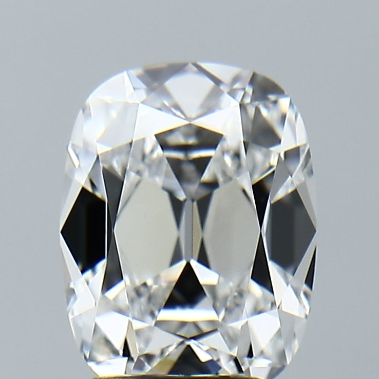 Lab-Grown 2.73 Carat Antique Cushion Cut Diamond color E Clarity VVS1, precious stones, engagement diamonds