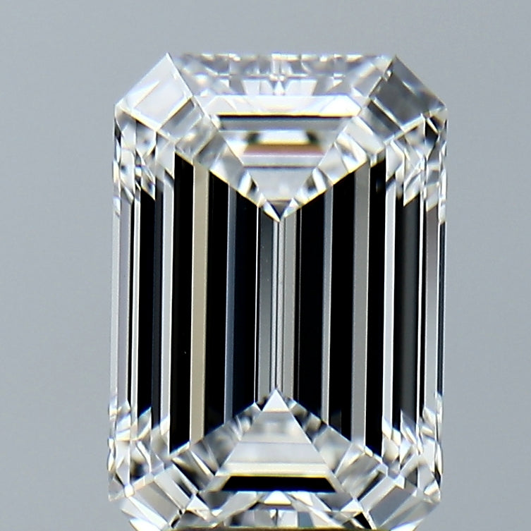 Lab-Grown 3.27 Carat Emerald Cut Diamond color E Clarity VVS2, precious stones, engagement diamonds