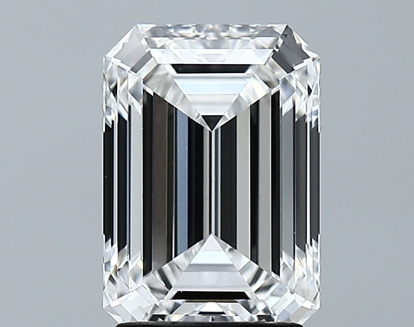 Lab-Grown 2.61 Carat Emerald Cut Diamond color D Clarity VS1 With GIA Certificate, precious stones, engagement diamonds