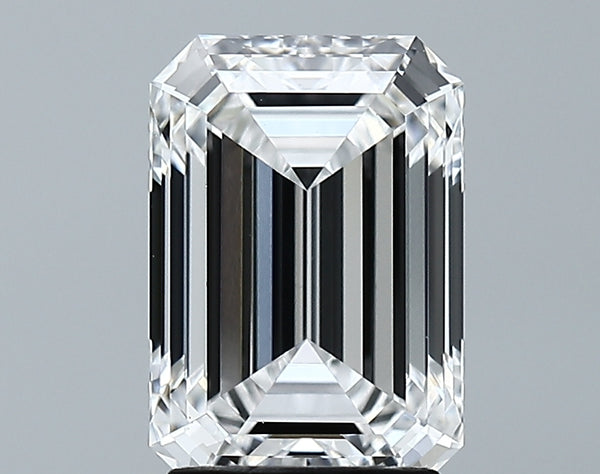 Lab-Grown 2.61 Carat Emerald Cut Diamond color D Clarity VS1 With GIA Certificate, precious stones, engagement diamonds