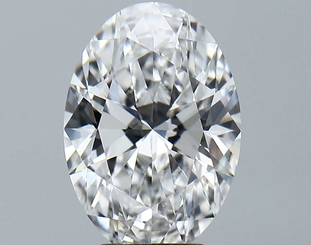 Lab-Grown 4.03 Carat Oval Shape Diamond color D Clarity VVS2 With GIA Certificate, precious stones, engagement diamonds